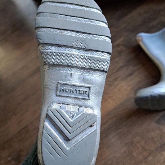 Silver Hunter Rain Boots – Kids Size A1 – Waterproof Classic size 1 - Picture 4 of 6